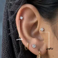اکستنشن مژه و پیرسینگ