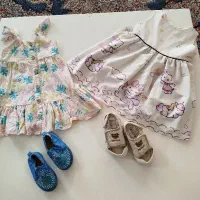 لباس و کفش دخترانه تا۳سال