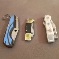 چاقو ‌کهنه باباترک و چاقو مدل افغان دنده دار زنجان