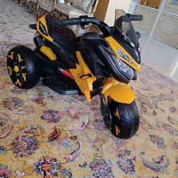 موتور سه چرخ شارژی کودک برند کویر موتور|اسباب‌بازی بچه|رشت, سعدی (تختی)|دیوار