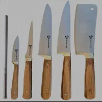 سرویس چاقو آشپزخانه 6 پارچه الماس زنجان مدل 02|ظروف پخت‌وپز|شیراز, مسلم|دیوار