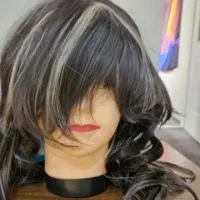 کلاه گیس پوستیژ شینیون آماده موی آماده چتری مدل تل