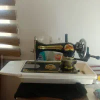 چرخ خیاطی مارشال شیر نشان همراه پدال برقی سالم ...