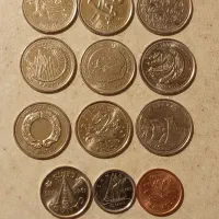 38 عدد سکه کمیاب خارجی، 13 عدد سکه ایرانی