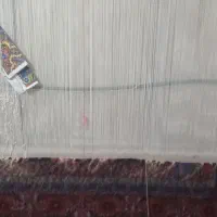 فرش ریز ماهی نیمه کاره