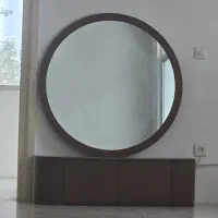 آیینه کنسول دو کشو|بوفه، ویترین، کنسول|نوشهر, |دیوار