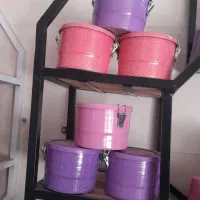 پارچ ولیوان روحی رنگی