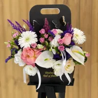 باکس گل و عروسک|گل و گیاه طبیعی|کیش, |دیوار