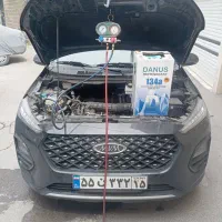 باطریسازی شارژ گاز کولر خودرو گاز کولر سیار درمحل