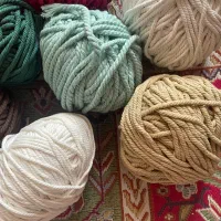 نخ مکرومه|لوازم خیاطی و بافتنی|جهرم, |دیوار