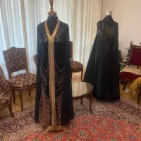 لباس مجلسی سنگ دوزی خارجی کویت فری سایز