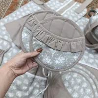 دوخت سرویس آشپزخانه عروس|سفره، حوله، دستمال آشپزخانه|سبزوار, شرق کال عیدگاه|دیوار