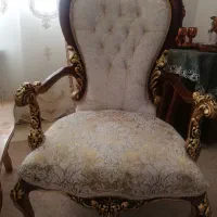 مبل استیل ۷نفره با روکش ژله ای بسیار تمیز و مرتب