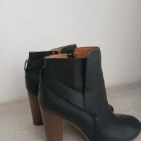 بوت پاشنه دار چرم اصل|کیف، کفش، کمربند|زنجان, |دیوار