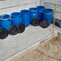 بشکه پلاستیکی ۳۰لیتری بادروتسمه آهنی