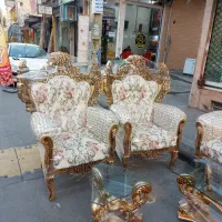 مبل سلطنتی ۷نفره ..مناسب جهیزیه..|مبلمان خانگی و میز عسلی|کرج, شیخ آباد|دیوار