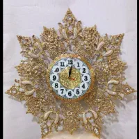 ساعت دیواری تمام برنج با ضمانت نامه|ساعت دیواری و تزئینی|تهران, صادقیه|دیوار