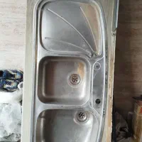 سینک استیل دوتایی