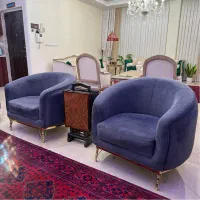 مبل راحتی ۵ نفره|مبلمان خانگی و میز عسلی|تهران, خاوران|دیوار