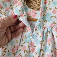 پیراهن نقلی گل بهار|کفش و لباس بچه|رشت, جماران|دیوار