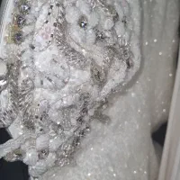 فروش‌فوری لباس عروس نباتی تاپ دامن جدا ۳۸ تا۴۲ و۴۴|لباس|شیراز, شهرک آرین|دیوار