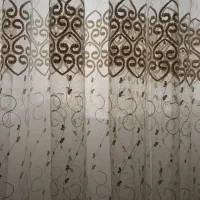 پرده بسیار زیبا و همراه با چوب پرده|پرده، رانر، رومیزی|تربت جام, حافظ|دیوار