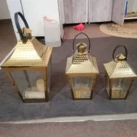 سینی وجا شمعیدونی تزئینی.