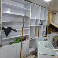 دکور mdf|کتابخانه، شلف، قفسههای دیواری|آبادان, |دیوار