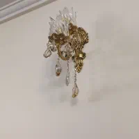 دیوار کوب دیواری برنجی