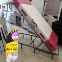 کَف‌تخت فلزی ساده، جک‌دار، باکسی یکنفره و دونفره|تخت و سرویس خواب|مشهد, سپاد|دیوار