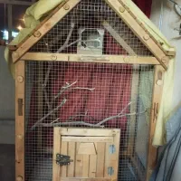 قفس پرنده چوبی|لوازم جانبی حیوانات|سمنان, |دیوار