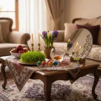 آینه سفره هفت سین