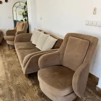 مبل ۹نفره دست دو+عسلی