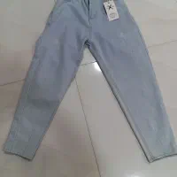 شلوار لی نیم بگ سایز ۳۲