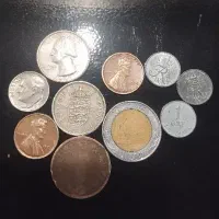 سکه های قدیمی خارجی کلکسیون