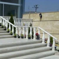 نصاب تخصصی نرده سنگی سنگکاری  باربیکیو