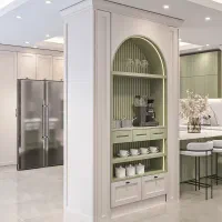 کابینت و پنجره دو جداره