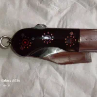 چاقوی ابراهیم باروقی|کلکسیون اشیاء عتیقه|میاندوآب, |دیوار