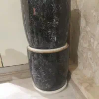 دوعدد گلدان بزرگ نو