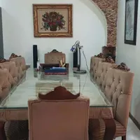 مبلمان و میز ناهارخوری 7 نفره با جلو مبلی و 2 عسلی|مبلمان خانگی و میز عسلی|تهران, اباذر|دیوار