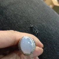 انگشتر عقیق کبود