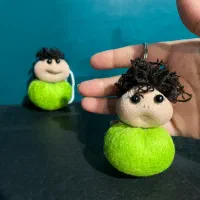 عروسک سرکلیدی و آویز آیینه ماشین