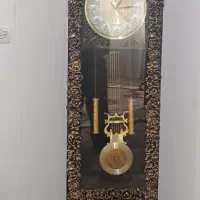 ساعت ایستاده چوبی سالم و تمیز