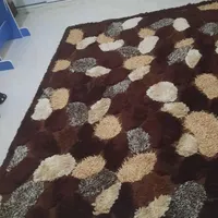 دو عددفرش پرز بلند