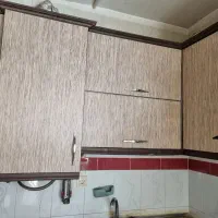 کابینت بدنه فلز درب ام دی اف با سینک|مصالح و تجهیزات ساختمان|زنجان, |دیوار