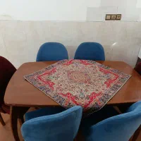 مبل استیل ۹نفره و ناهار خوری ۶ نفره .مهریز|مبلمان خانگی و میز عسلی|یزد, |دیوار