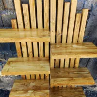 شلف دیواری چوبی|کتابخانه، شلف، قفسه‌های دیواری|نورآباد ممسنی, |دیوار