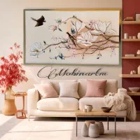 تابلو دکوراتیو باغ بهشت