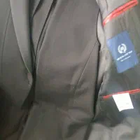 کت شلوار جنس اصلی پارچه مقدم مشکی وکرم