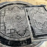 قالیچه ۱۲۰۰ شانه تمام نخ|فرش|نسیمشهر, |دیوار